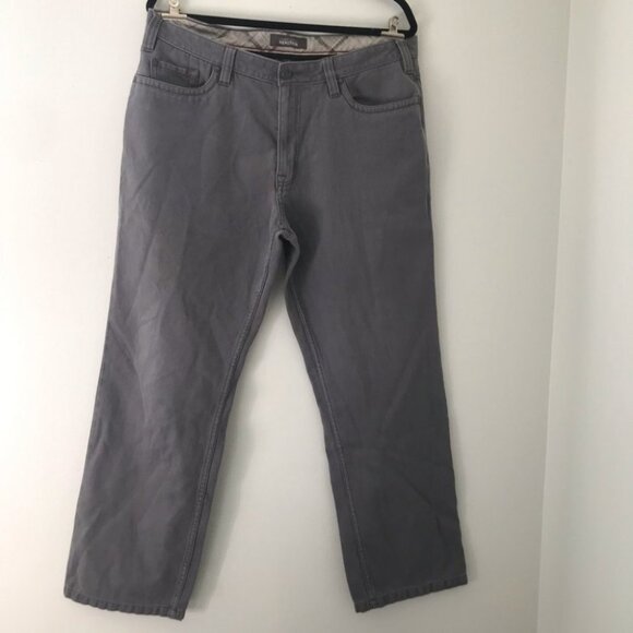 NWOT Kenneth Cole Reaction Gray Relaxed Fit Men Pants Size 36 - Picture 3 of 15